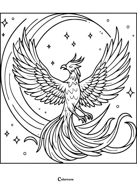 Coloring Pages Phoenix