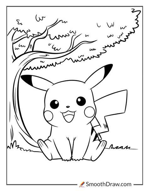 Coloring Pages Pokemon Pikachu