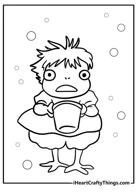 Coloring Pages Ponyo