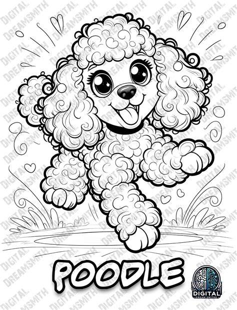 Coloring Pages Poodle