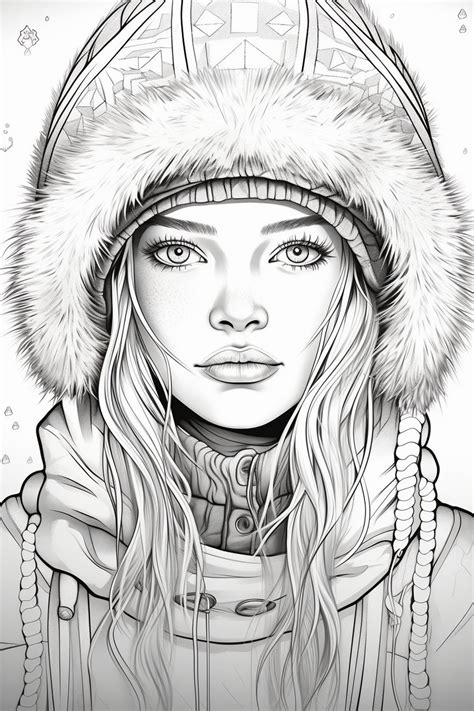 Coloring Pages Portraits