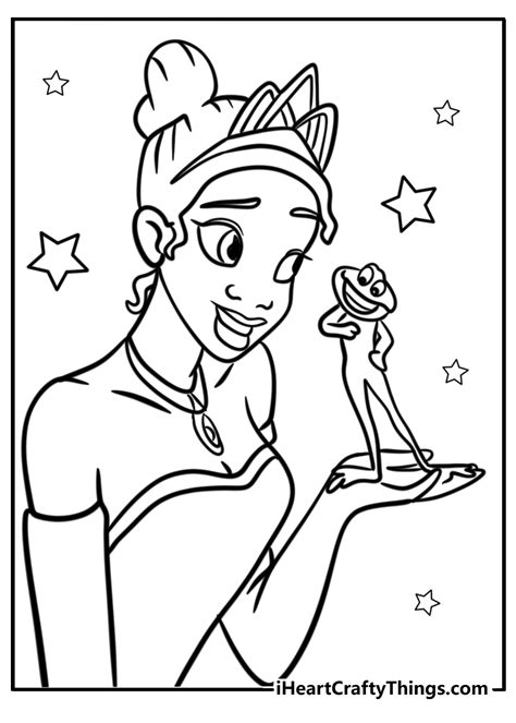 Coloring Pages Princess And The Frog