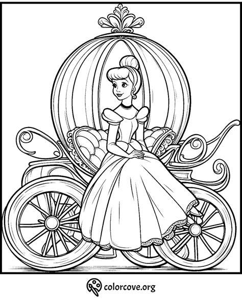 Coloring Pages Princess Cinderella