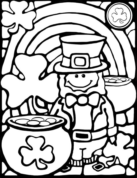Coloring Pages Printable St Patrick's Day