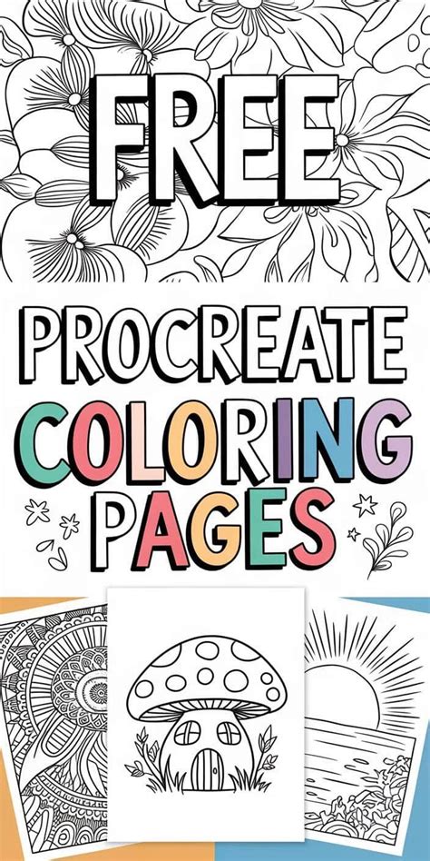 Coloring Pages Procreate