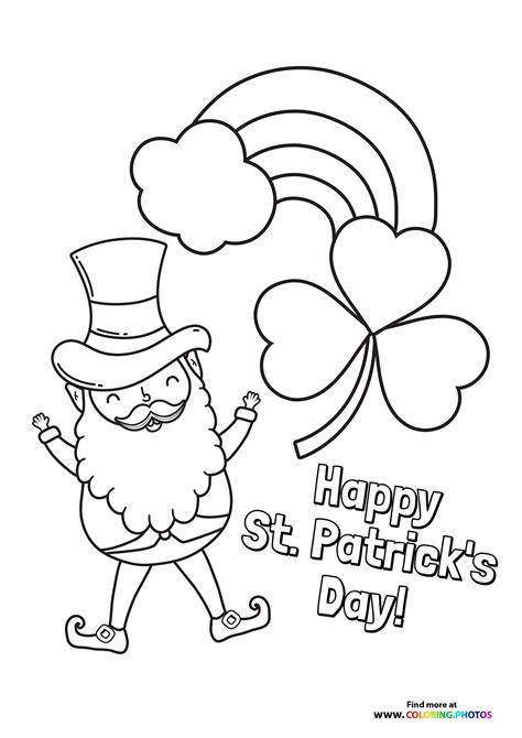 Coloring Pages Saint Patricks Day