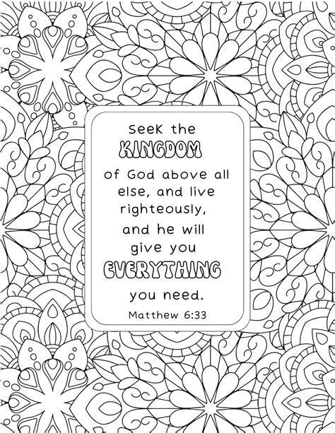 Coloring Pages Scripture