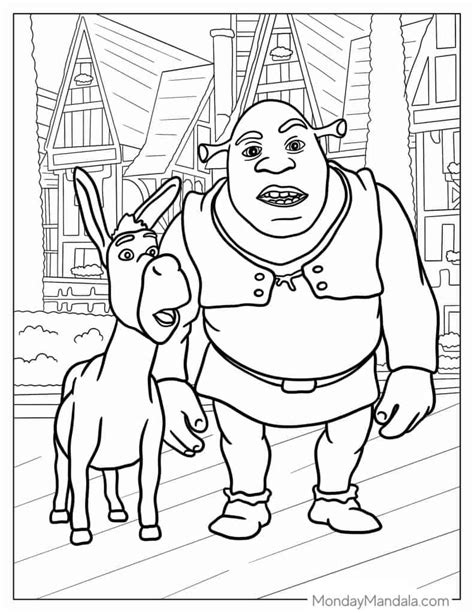 Coloring Pages Shrek