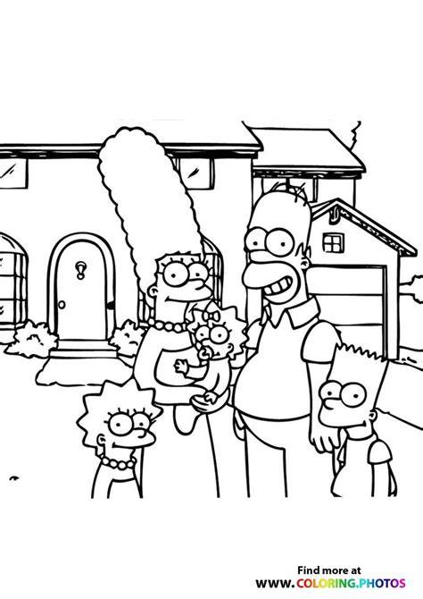 Coloring Pages Simpsons