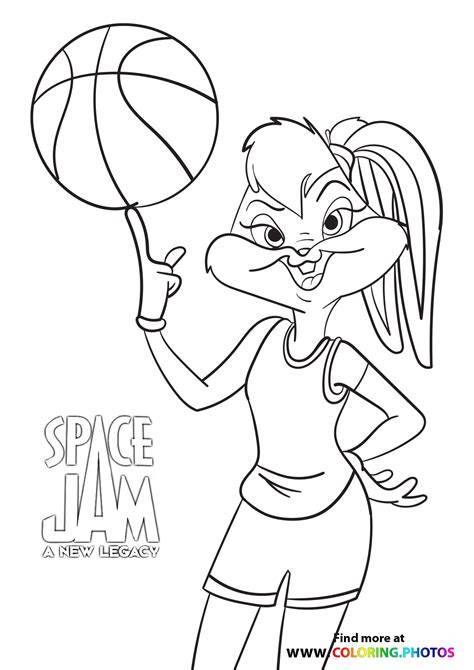 Coloring Pages Space Jam