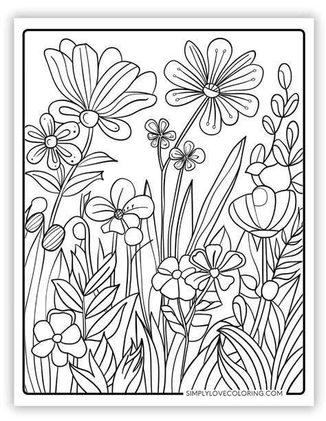 Coloring Pages Spring For Adults