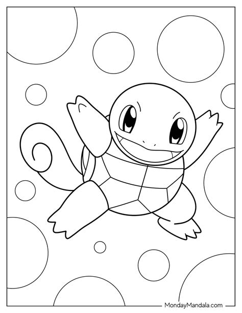 Coloring Pages Squirtle