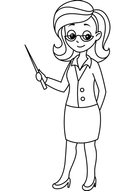 Coloring Pages Teacher