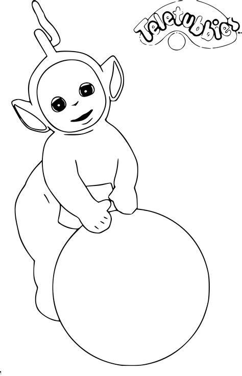 Coloring Pages Teletubbies