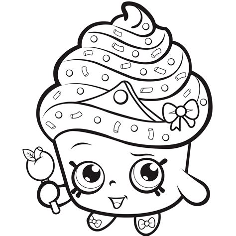 Coloring Pages To Print Shopkins