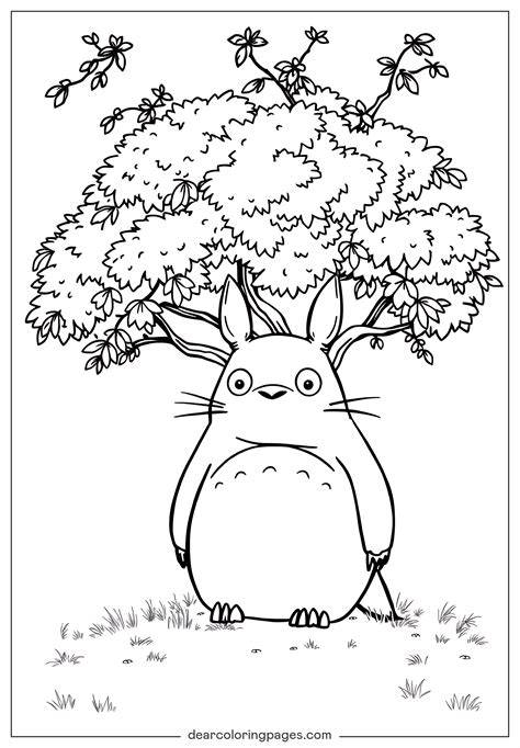 Coloring Pages Totoro