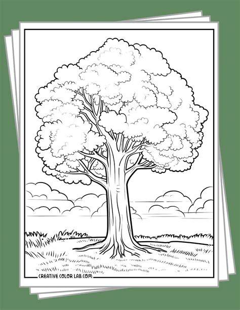 Coloring Pages Trees
