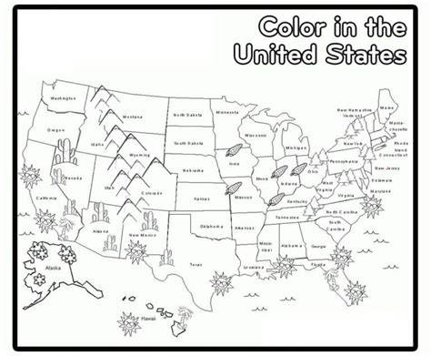 Coloring Pages United States