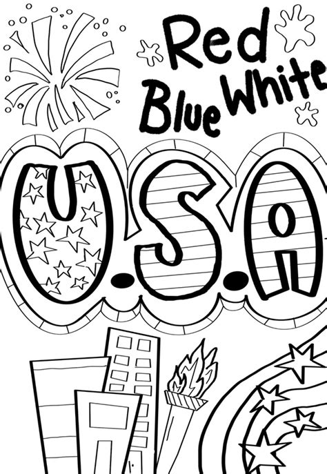Coloring Pages Usa