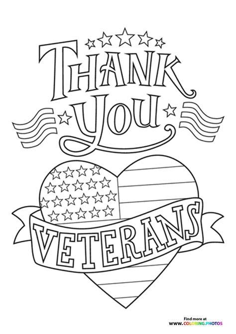 Coloring Pages Veterans Day