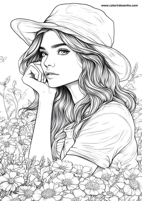 Coloring Pages Woman