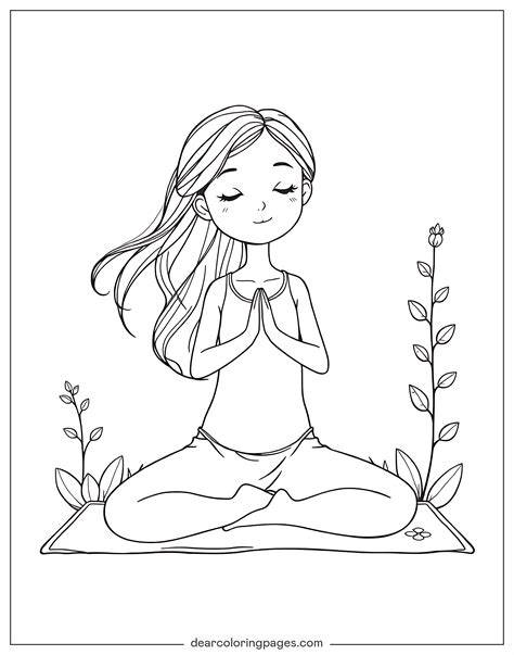 Coloring Pages Yoga