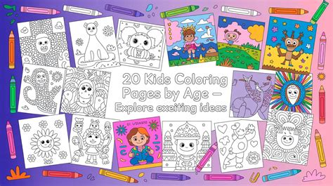 Coloring Pages for Different Age Groups