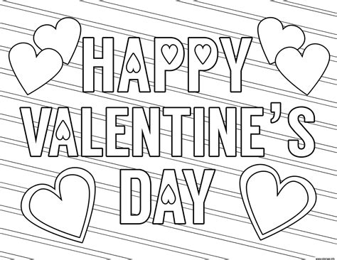 Coloring Printable Valentine Cards