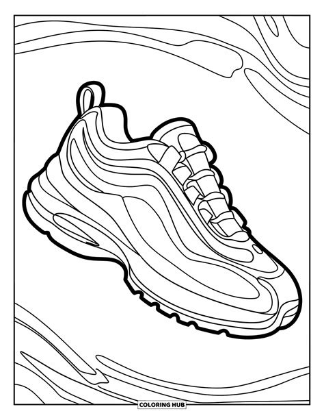 Coloring Shoe Pages