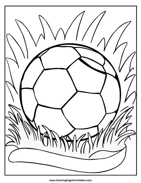 Coloring Soccer Pages