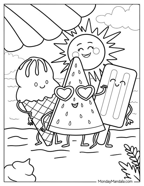 Coloring Summer