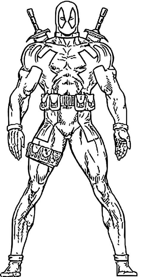 Coloring Superhero Pages