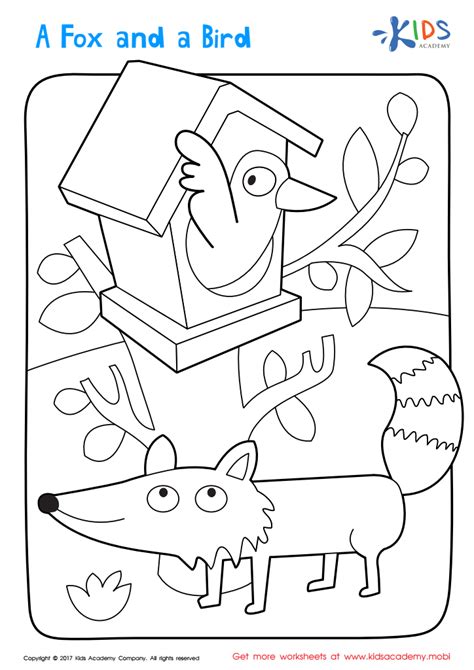 Coloring Worksheet For Preschool Pdf