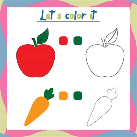 Coloring Worksheet For Toddler