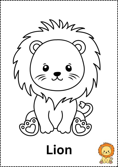 Coloring Worksheets Of Animals