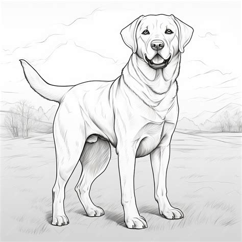Coloring and Shading Your Brown Labrador
