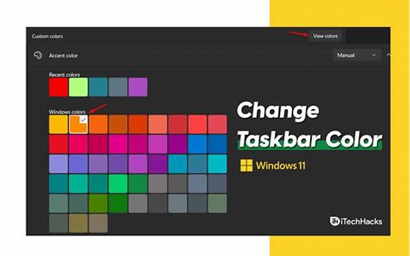 Colors Windows 11