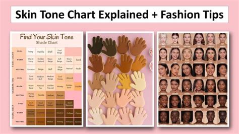 Colors For Skin Tones Chart