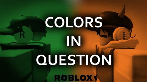 Colors in Question - Roblox