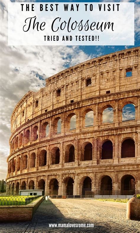 Colosseum Visit Tips
