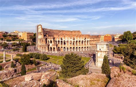 Colosseum panoramic view