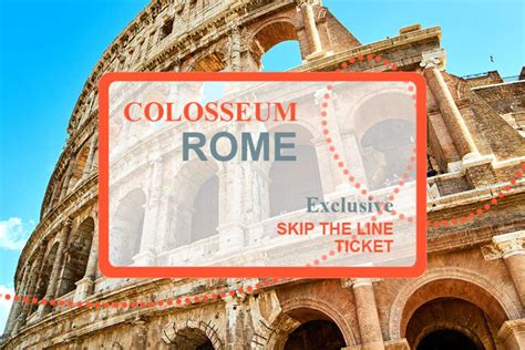 Colosseum skip the line