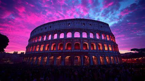 Colosseum twilight