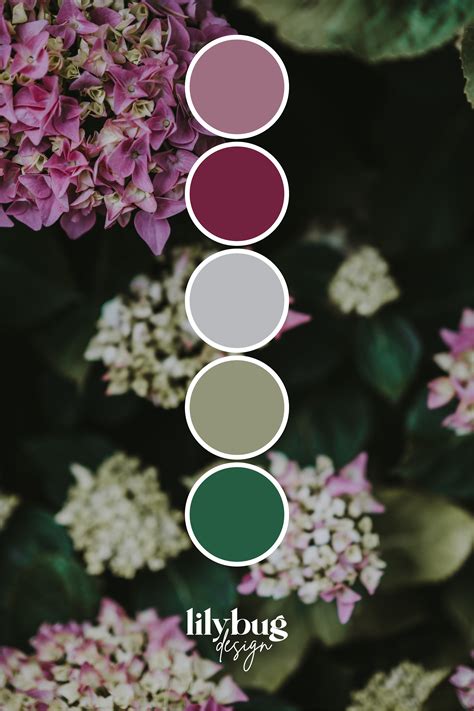 Colour Palettes for Hydrangea Bouquets