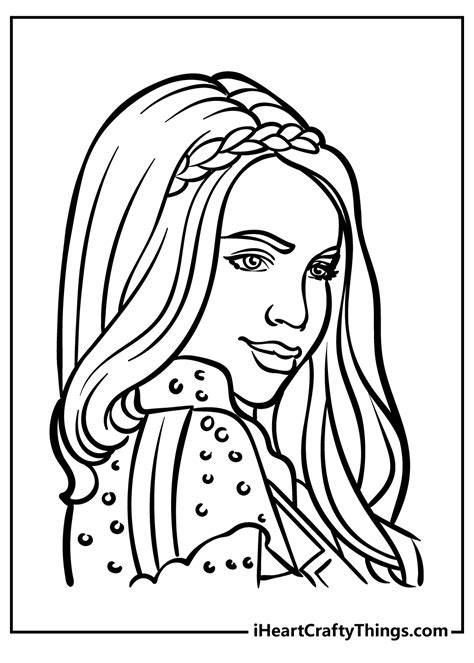Colouring Pages Disney Descendants