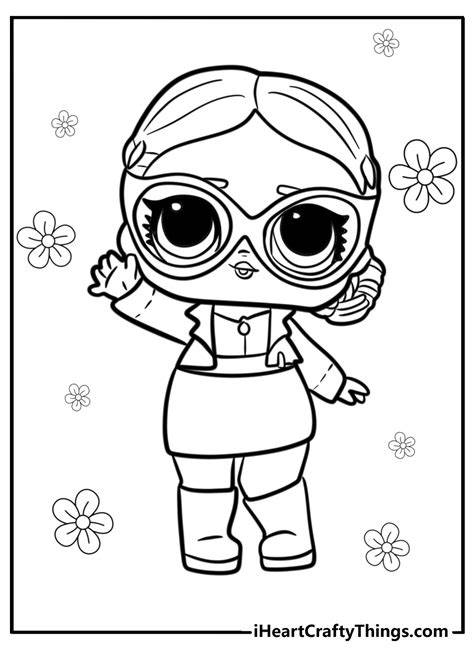 Colouring Pages Disney Lol