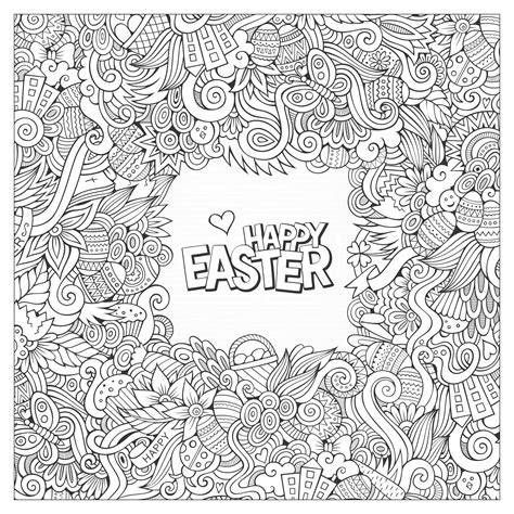 Colouring Pages For Adults Easter
