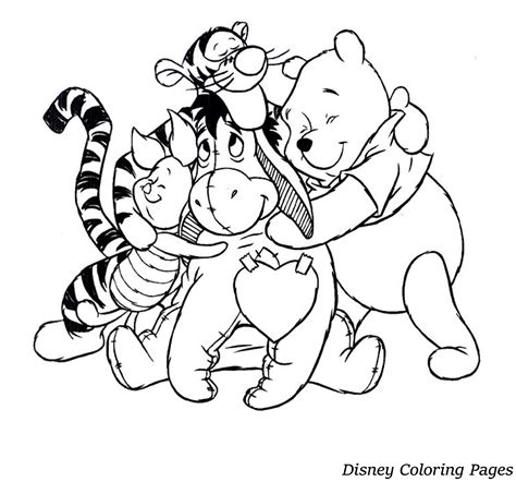 Colouring Pages To Print Disney