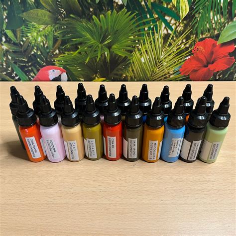 Colours Of Tattoo Ink