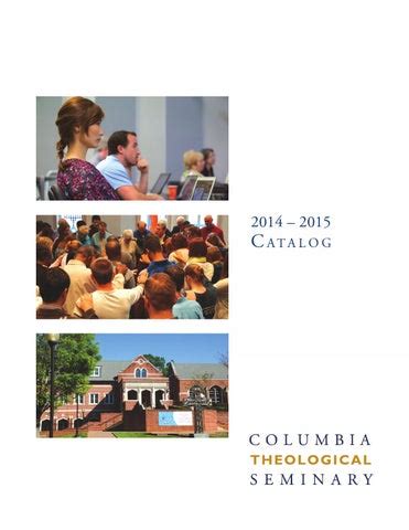 Columbia Theological Seminary Library Search Catalog